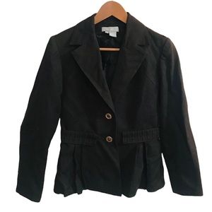 🌟⭐️Eccoci Brown Blazer Jacket Sz 4